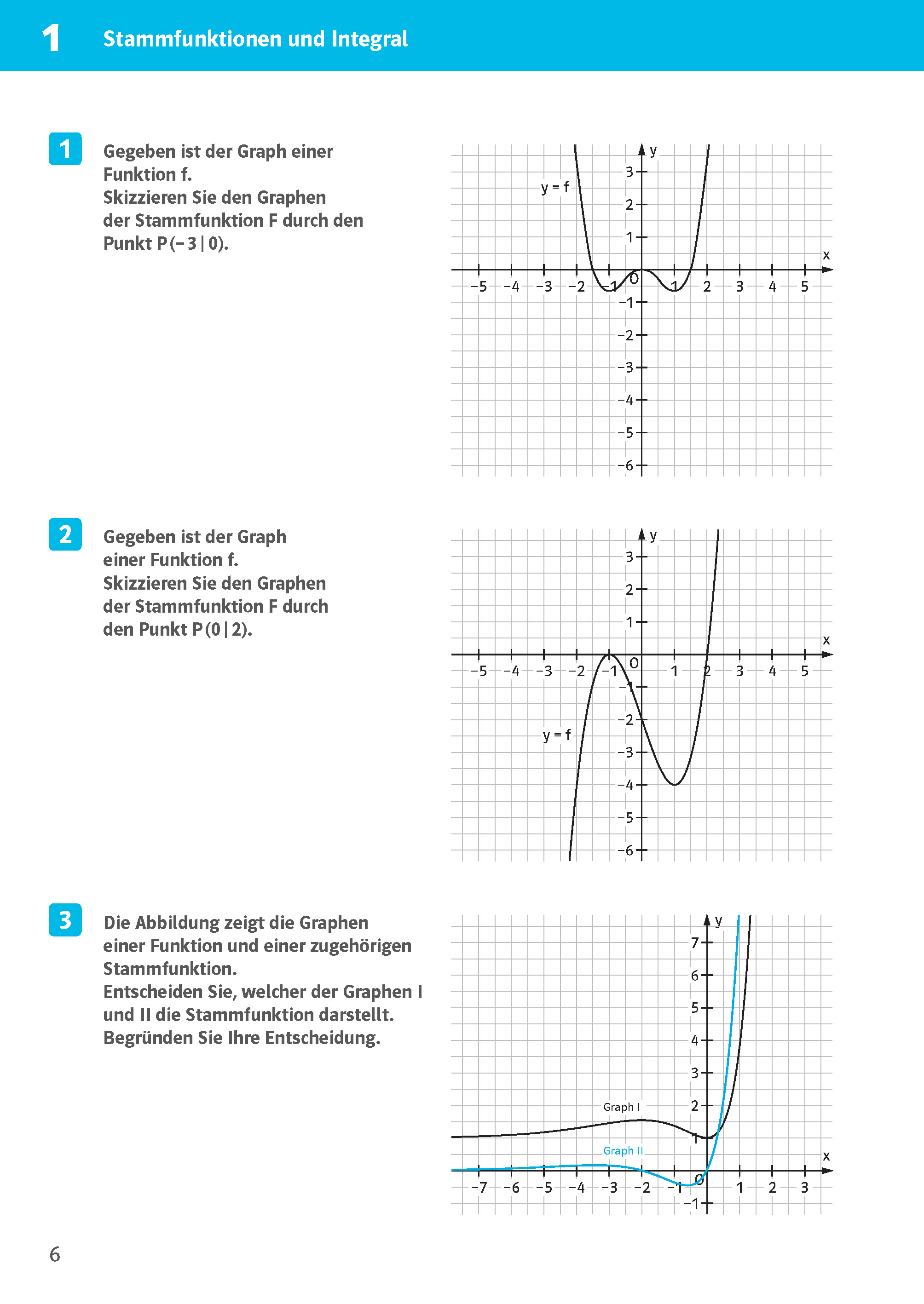 Klett Sicher im Abi 10-Minuten-Training Mathematik Integralrechnung